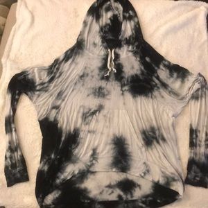 Brandy Melville John Galt Layla tie dye hoodie